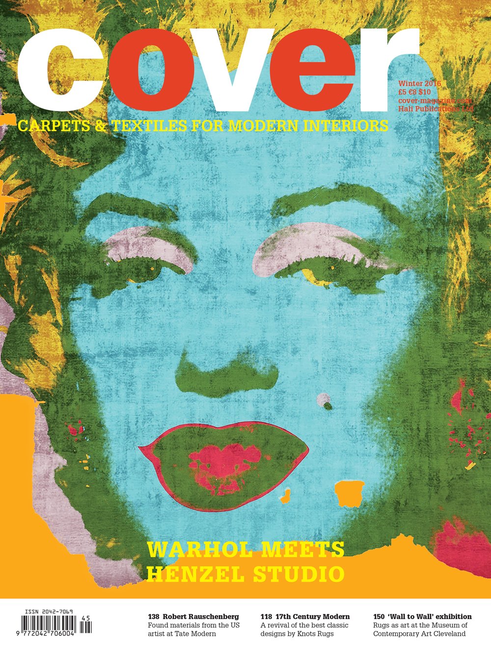 COVER Magazine BLUE COLOUR TREND