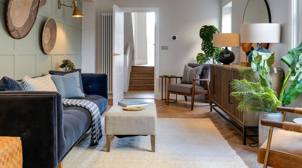 Natural materials and textures in Biophilic interior design