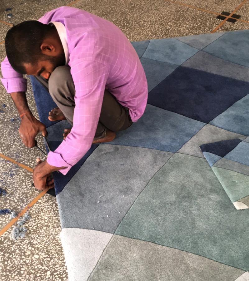 CLAIRE GAUDION Rugs Fabrics and Accessories