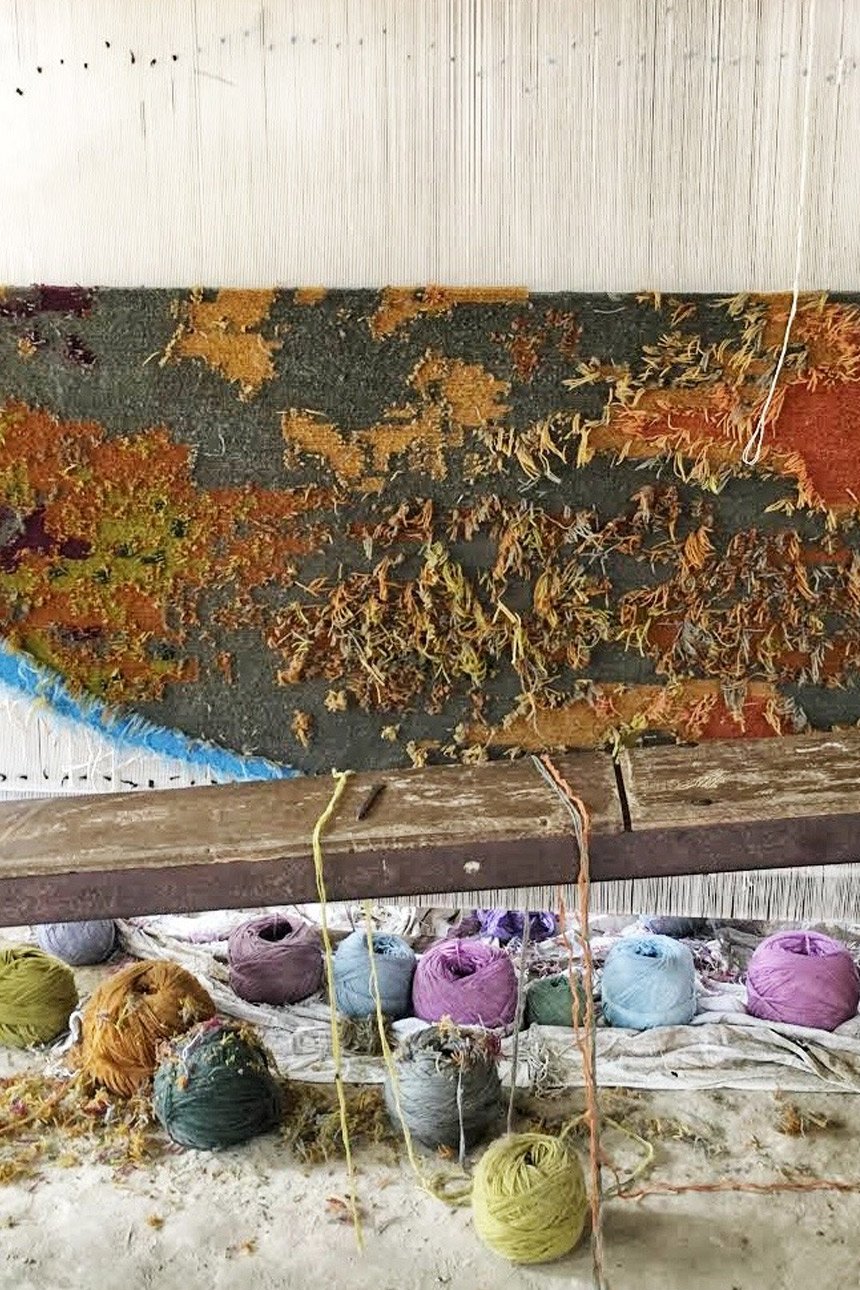 CLAIRE GAUDION Artisan Textile Design | design blog