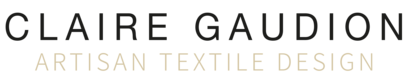 Claire Gaudion | Artisan Textile Design