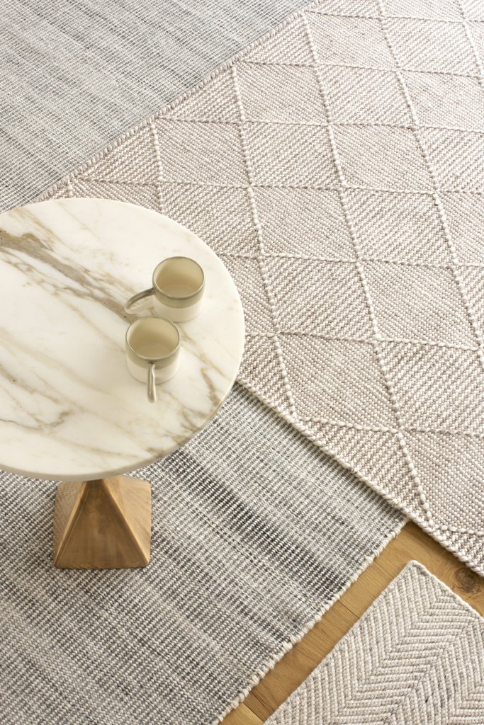 Recycled Plastic Bottle Rugs by Claire Gaudion
