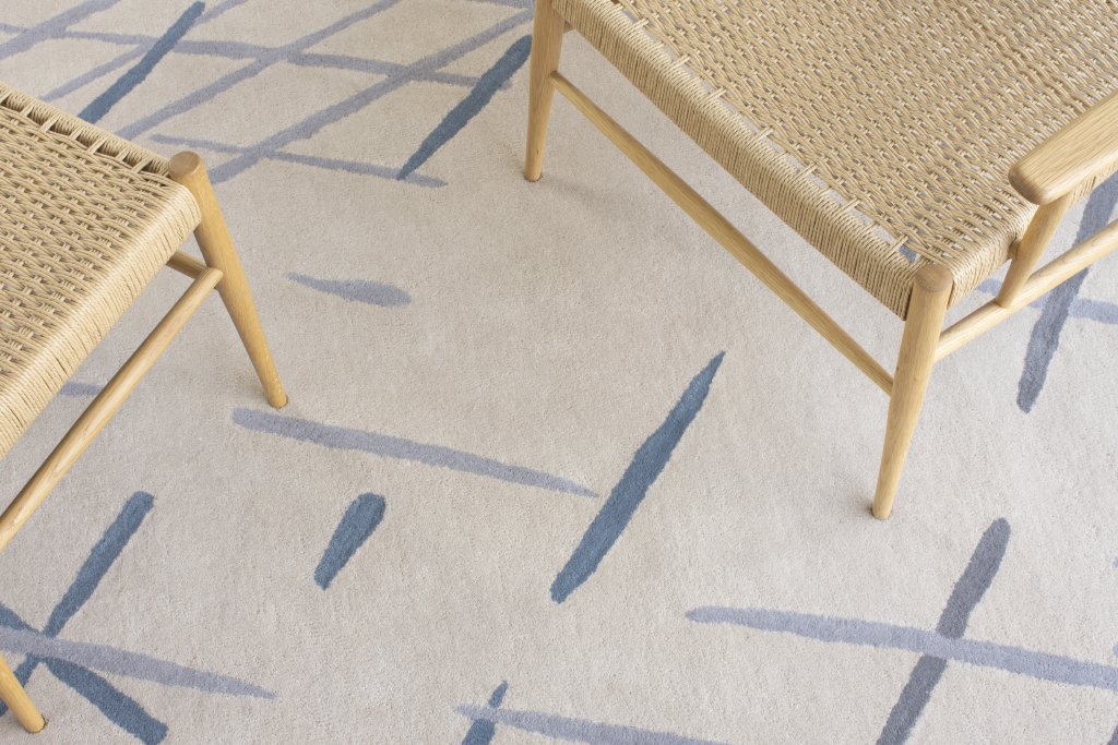 Claire Gaudion handmade wool rugs