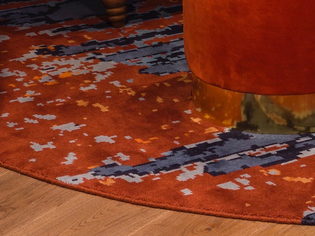 SOFITEL BRUSSELS BY RUSSEL SAGE STUDIO Claire Gaudion custom rug