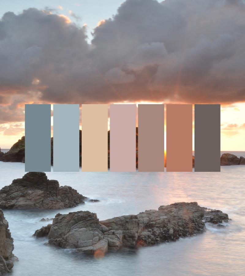 how to create a colour scheme for wellbeing at home