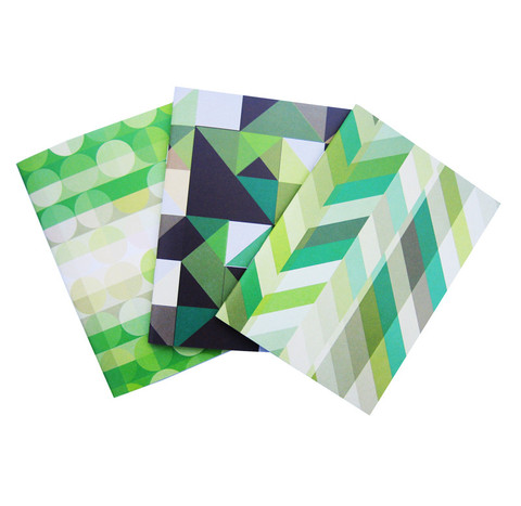 Pocket Notebook Trio - La Bette, Les Tielles & Gouliot Green