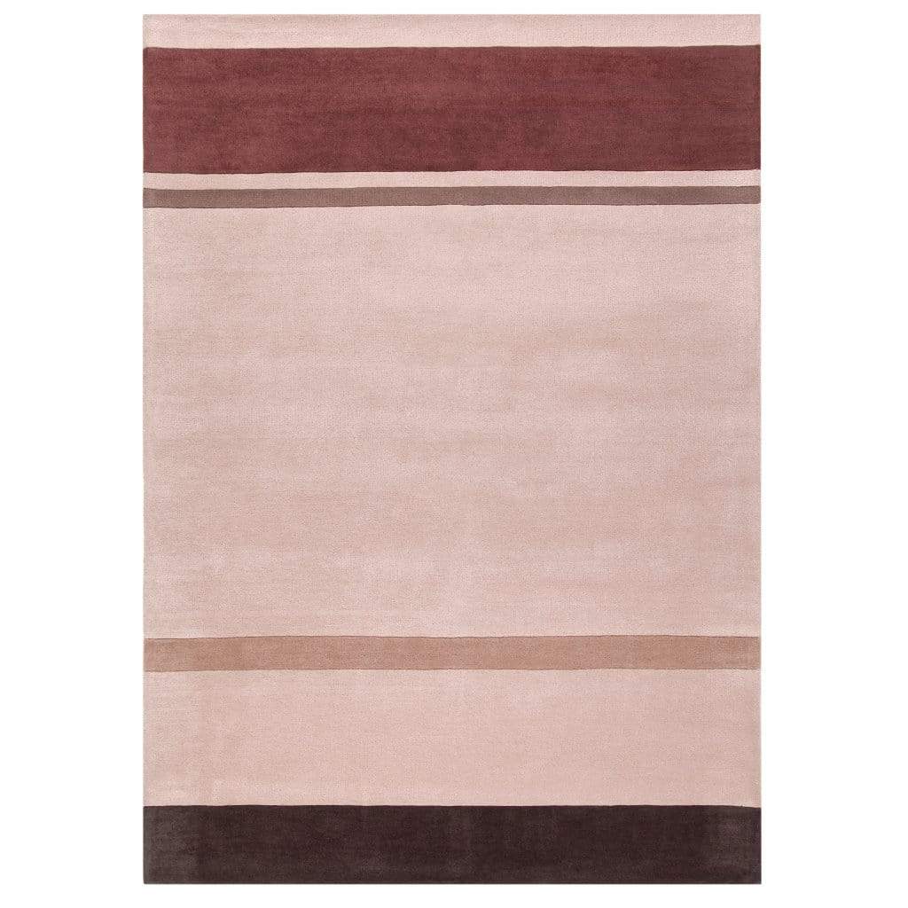 The Stripe Rug is designed with an earthy colour palette and a Fibonacci inspired stripe, and has a warming and relaxed character. 