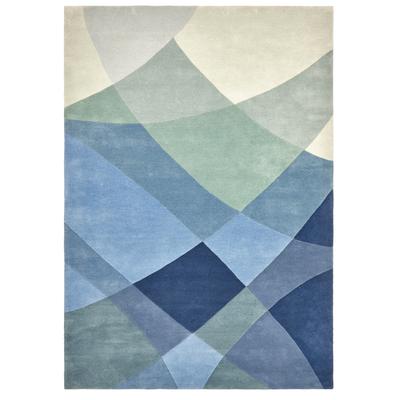 Rhythmic Tides Indigo Rug