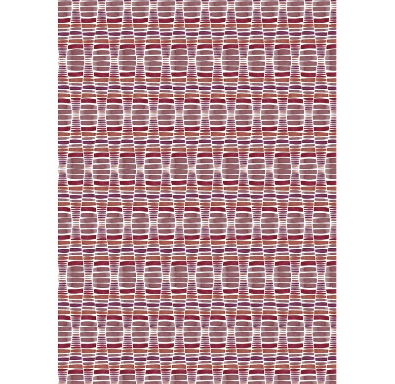 Desert Berry Cotton Linen