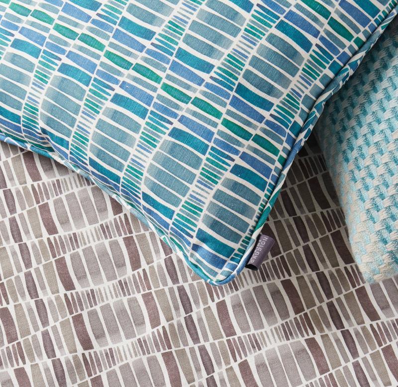 Desert Sea Blue Cushion