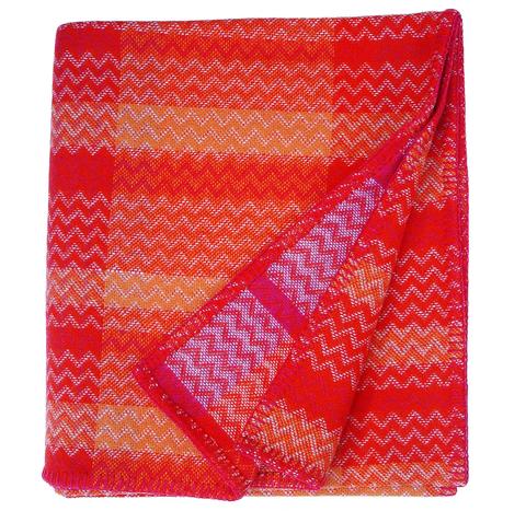 Grandes Rocques Lambswool Throw