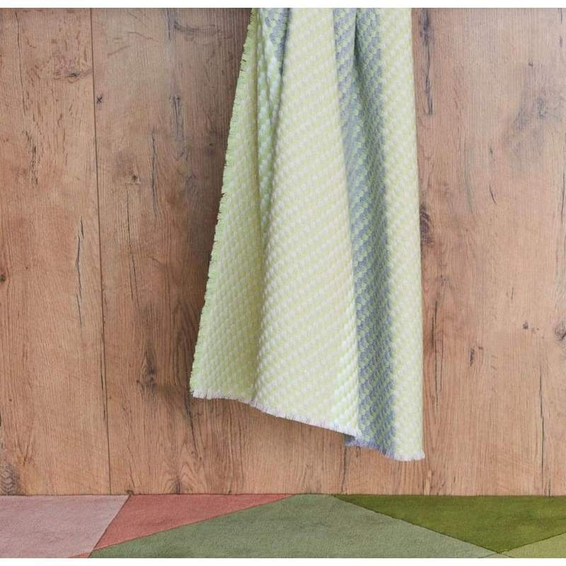 Leaf Green Throw - Blankets & Throws