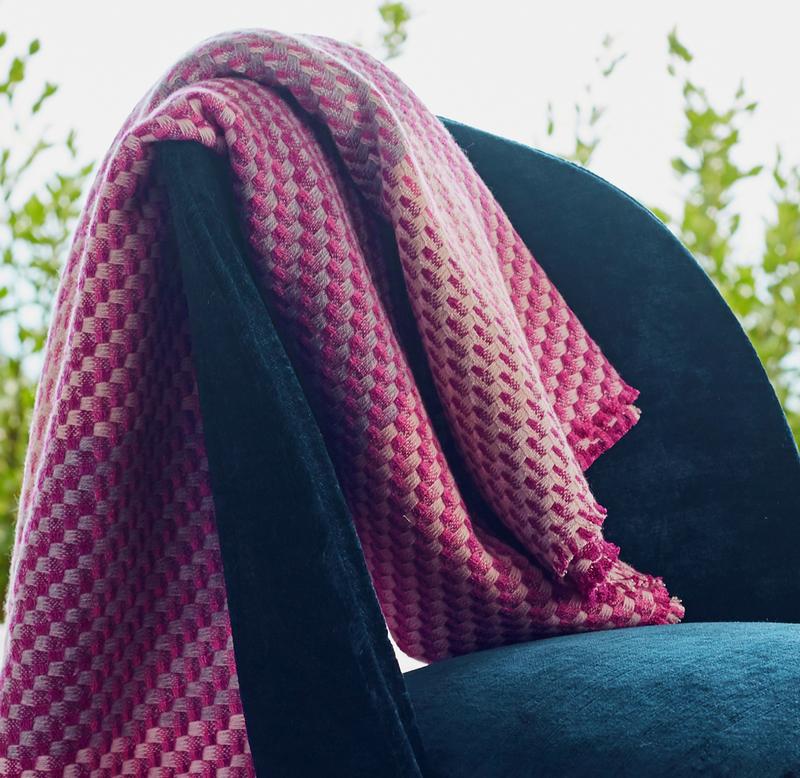 Magenta Silk Merino