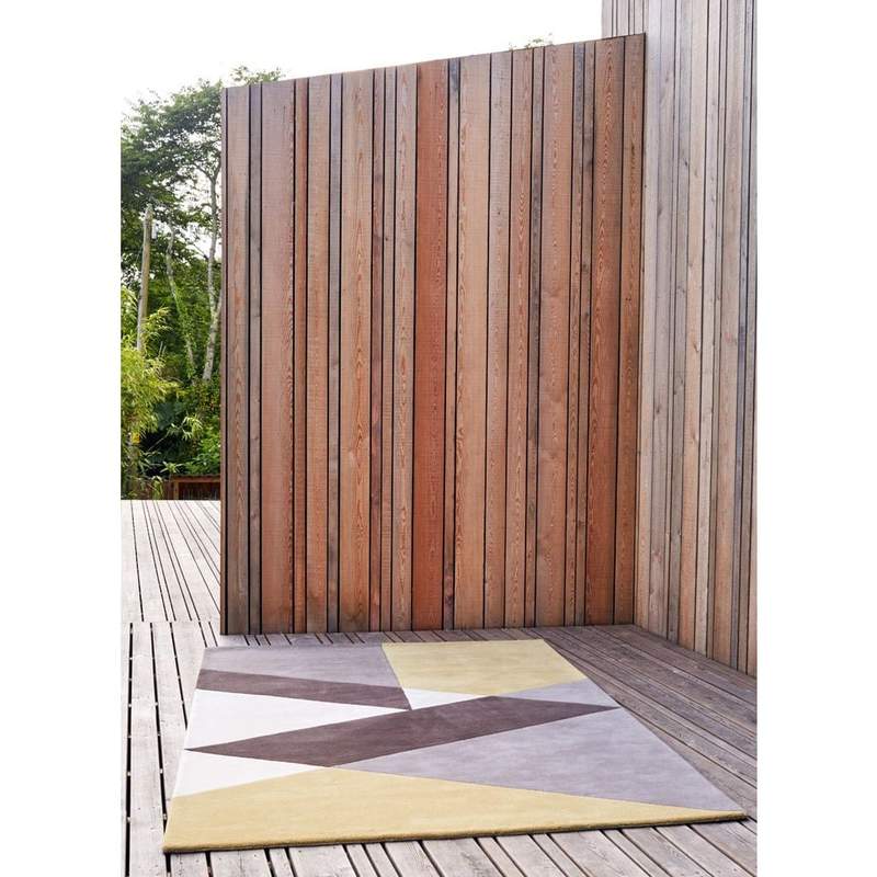 Sark Coupeé Taupe Rug